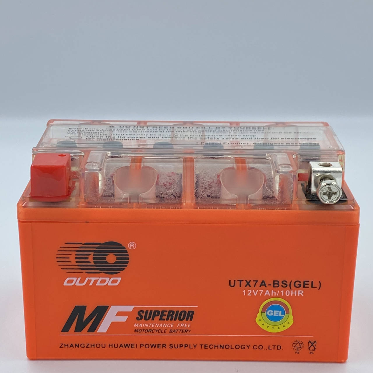 

Аккумулятор мото Outdo 7Ah YTX7A-BS GEL