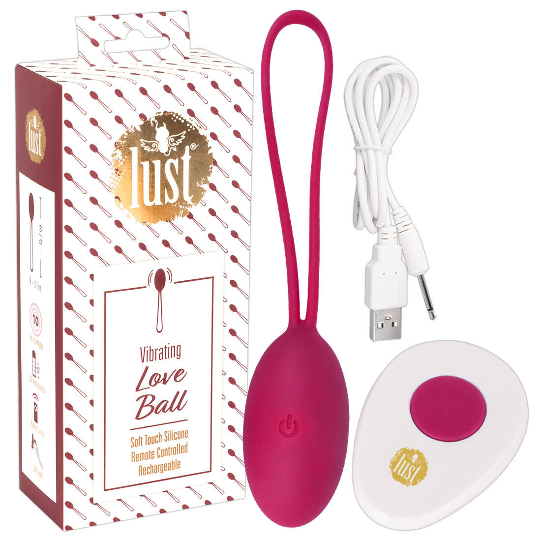 

Віброяйце Lust Love Ball Berry