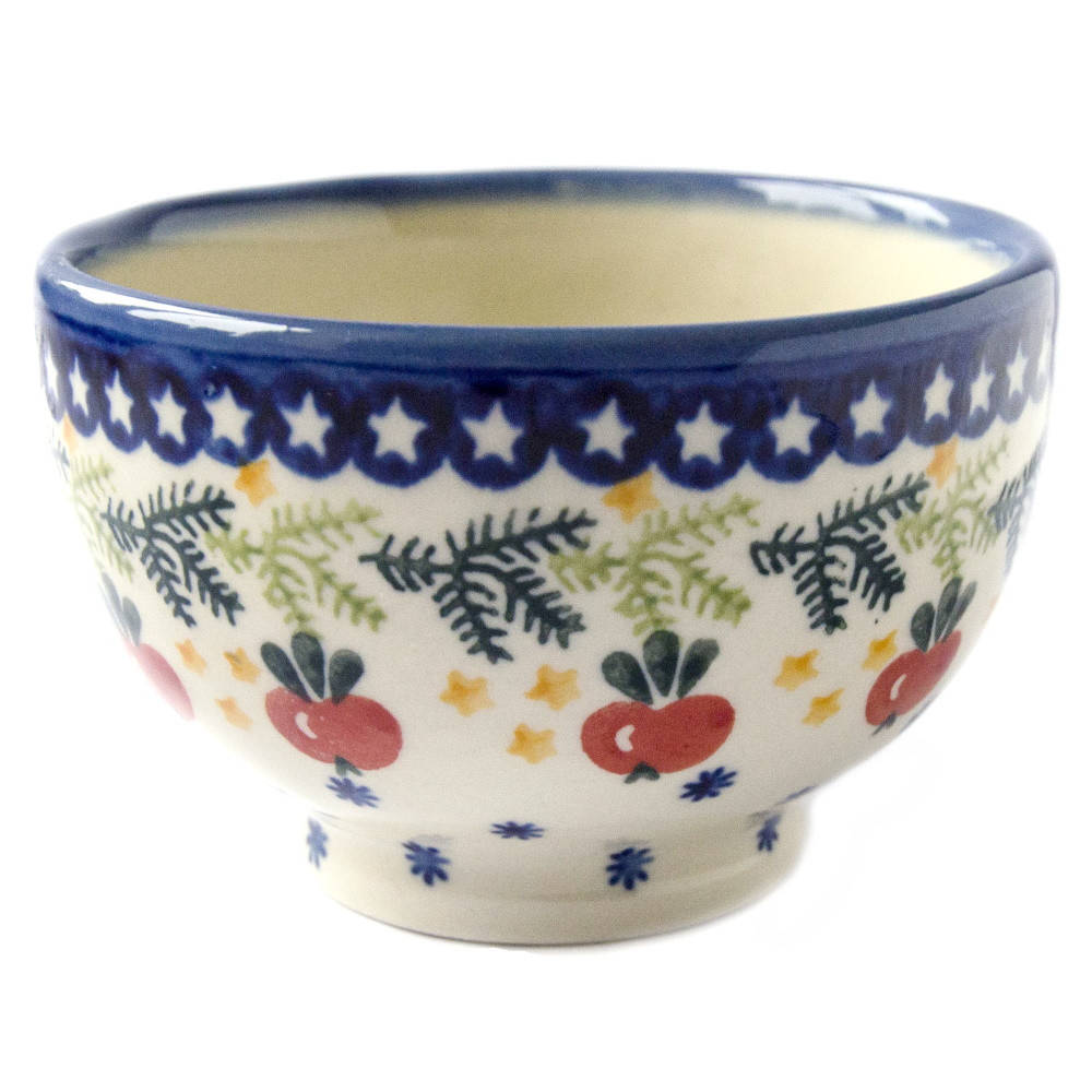 

Пиала японская на ножке 10,5 Christmas ball, Разные цвета