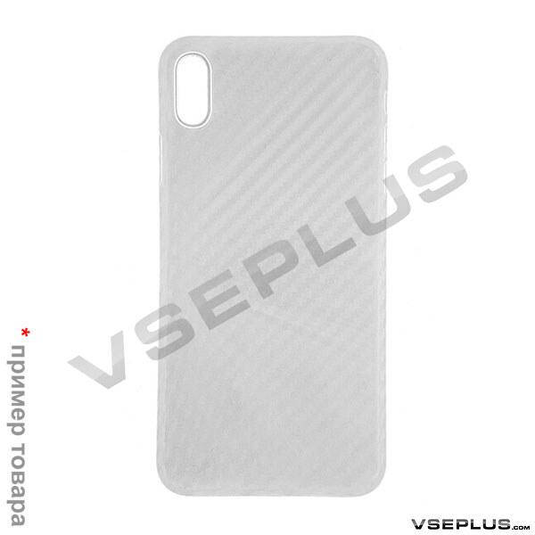 

Чехол (накладка) Apple iPhone XS Max, Anyland Carbon, белый