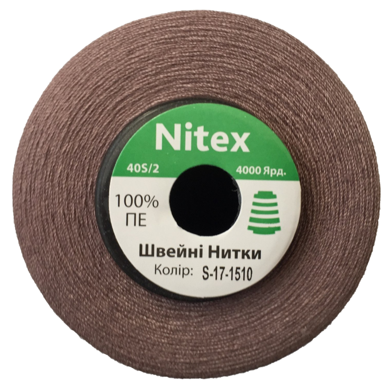 

Нить швейная 100% PE 40/2 цв S-17-1510 бежевый темный (боб 4000ярдов), Оранжевый