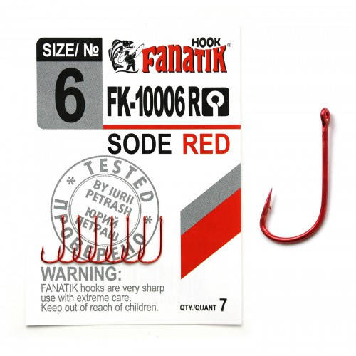 

Крючок Fanatik SODE RED FK-10006R