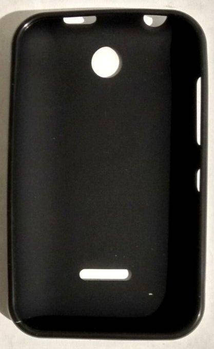 

Силиконовый чехол для Nokia 230 Black, Черный
