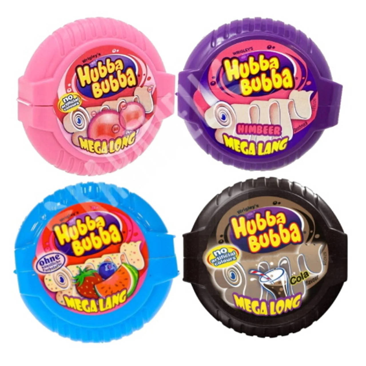 

Жевательная резинка Wrigley's Hubba Bubba Mega Long в ассортименте 56 г Германия
