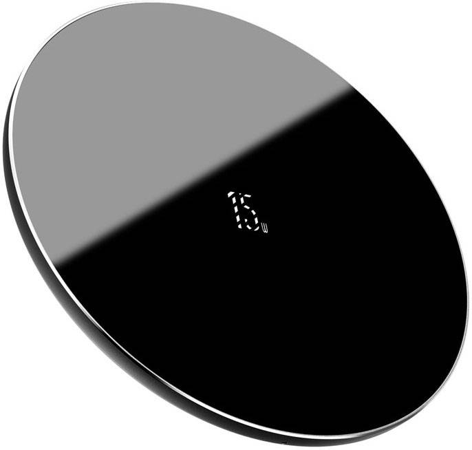 

Беспроводное зарядное устройство Baseus Simple Wireless Charger 15W BSWC-P10C ( Black ), Черный