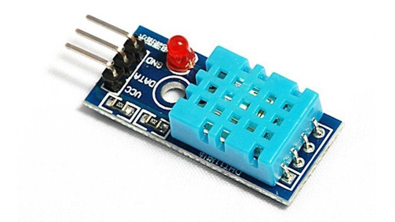 

Датчик температуры влажности DHT11 на плате Arduino (12362)