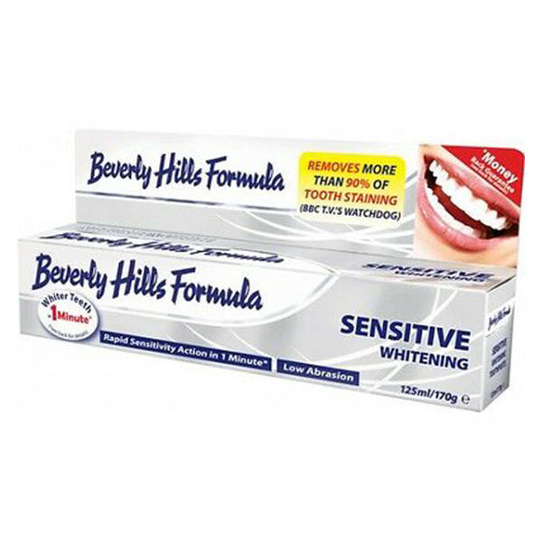

Зубная паста Beverly Hills Formula Natural White Sensitive 125 мл