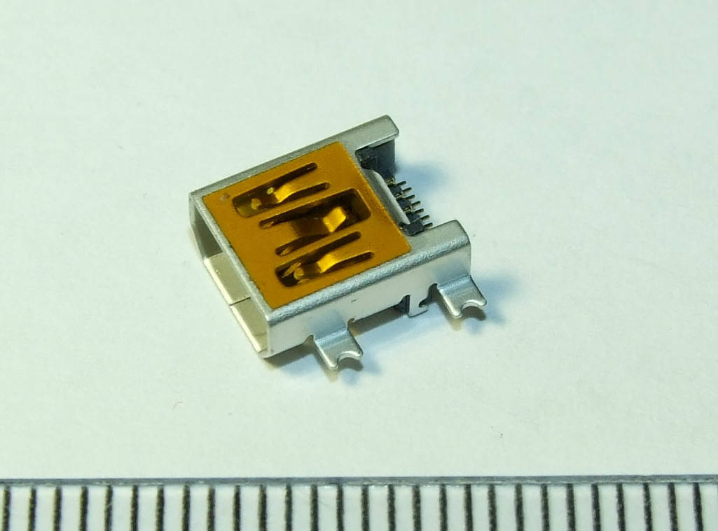 

№ i005 Mini USB Разъем, гнездо питания для планшетов, фотоаппаратов, GPS, Mp3