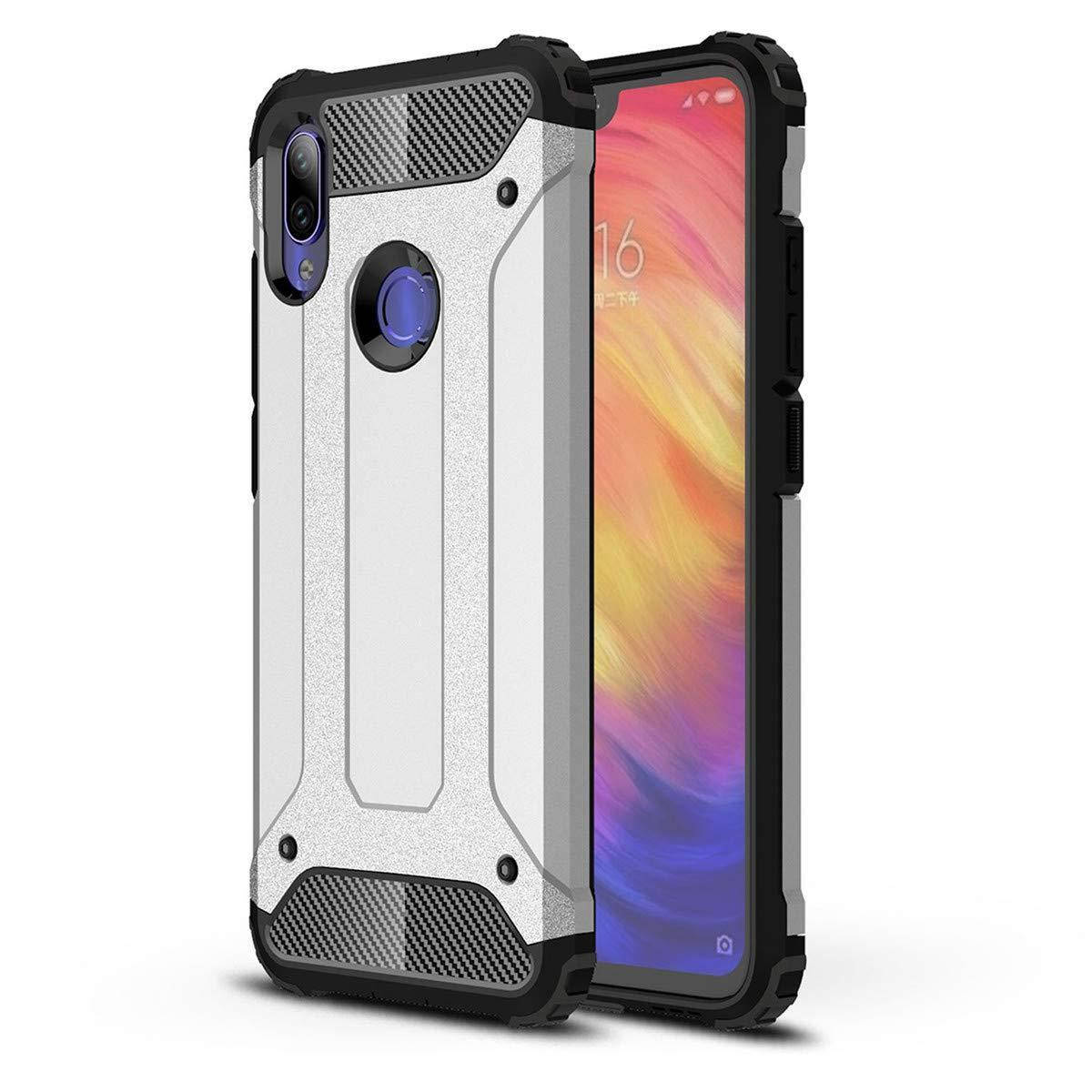 

Чехол Guard для Xiaomi Redmi 7 бампер противоударный Immortal Silver