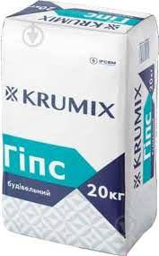 

Гіпс будівельний Г-5 (мішок 20 кг.)