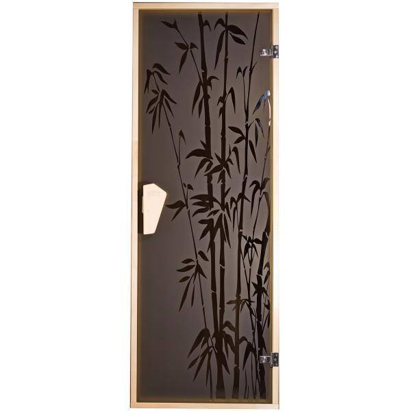 

Дверь для бани и сауны Tesli Бамбук RS 1900 х 700