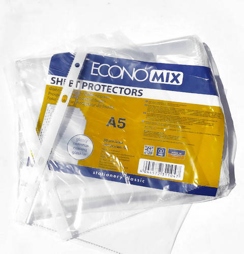 

Файл А5 мат. "Economix" 30мк (100шт) E31104-50 (234)