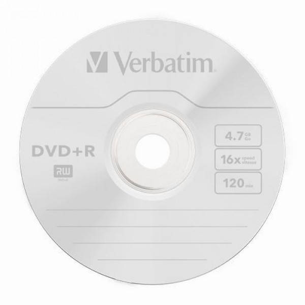 

DVD+R Verbatim 4.7GB Cake50 16x