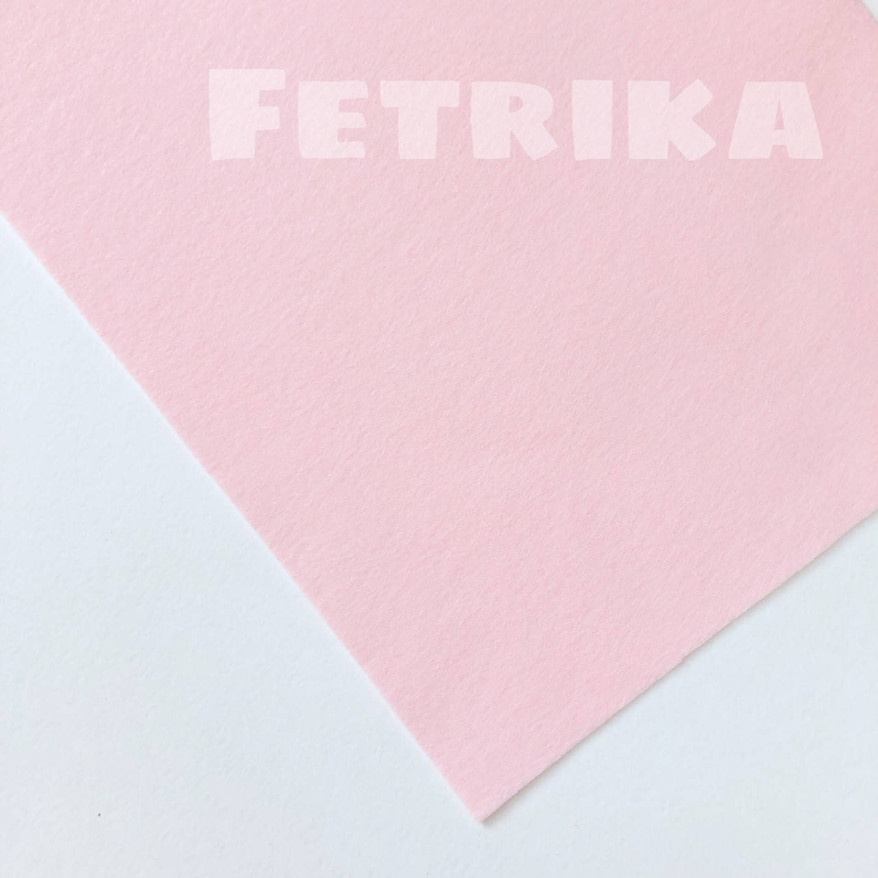 

Фетр корейский мягкий 1,2 мм, 20*30 см, НЕЖНО-РОЗОВЫЙ, № RN-02