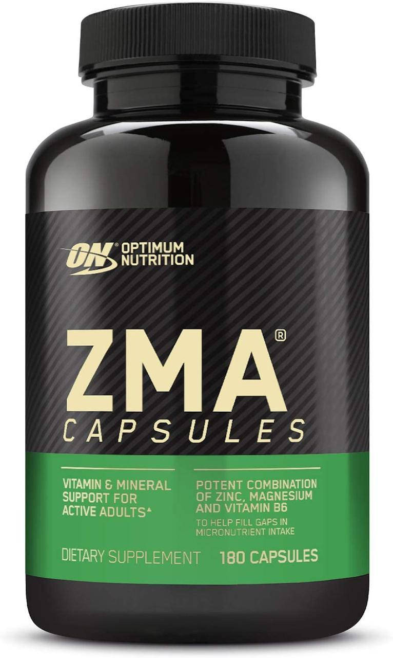 

Комплекс цинк магний Б6 Optimum Nutrition ZMA (180 капс) зма оптимум нутришн