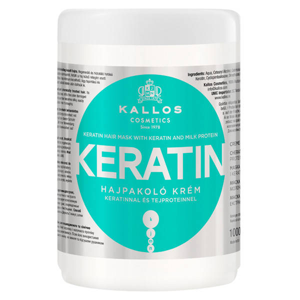 

Маска для волос с кератином Kallos Keratin