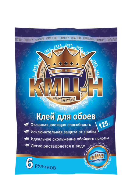 

Клей для обоев КМЦ-Н (125 гр.)