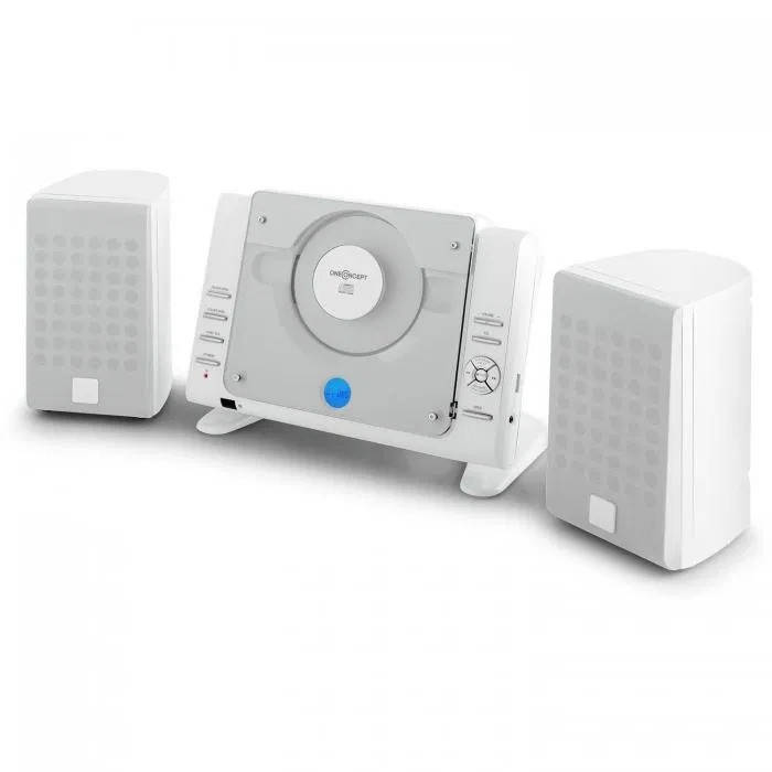 

Вертикальный стереопроигрыватель OneConcept Vertical 70 CD USB MP3 AUX