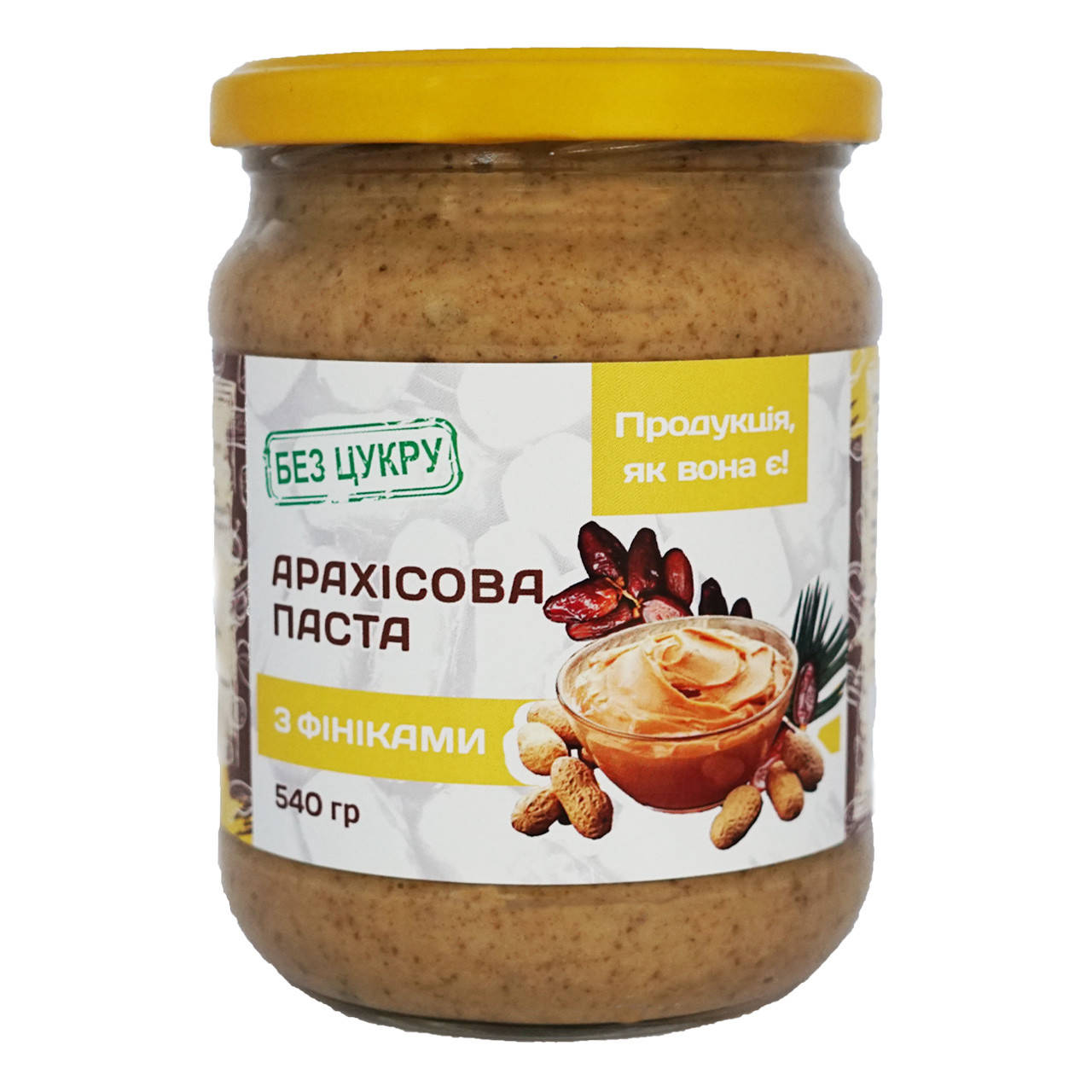 

Арахисовое паста, с финиками, 540г