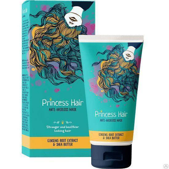 

Princess Hair - маска для волос от седены и выпадения, greenpharm