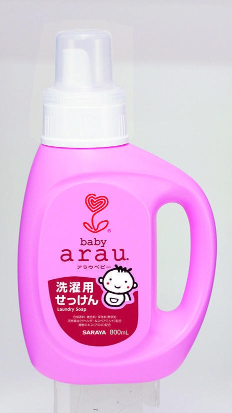 

Натуральная гипоаллергенная жидкость для стирки детской одежды Arau Baby 800 мл Япония