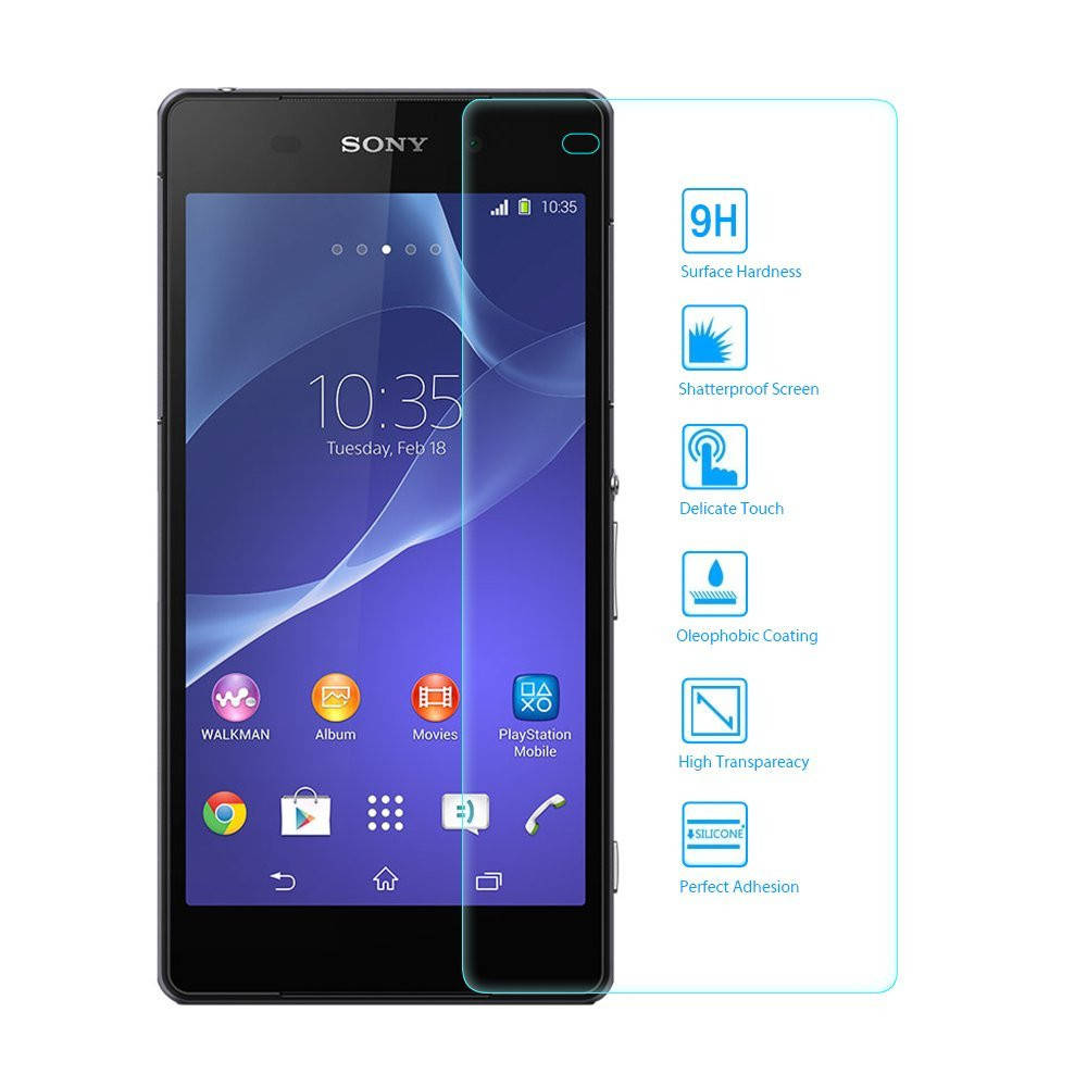 

Защитное стекло Premium Tempered Glass 0.26mm (2.5D) для Sony D6502 Xperia Z2