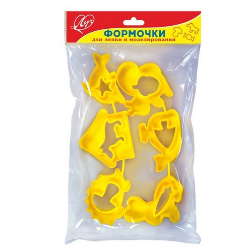 

Формочки для пластилина Луч, набор №1 6 шт 22С1419-08