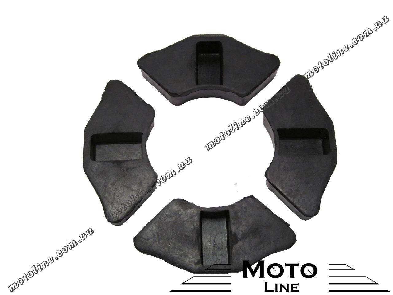 

Резинки демпферные на мопед 4т JH/FMI/FMB Alpha/Dekta/Active 2.75-17 (4шт) Mototech
