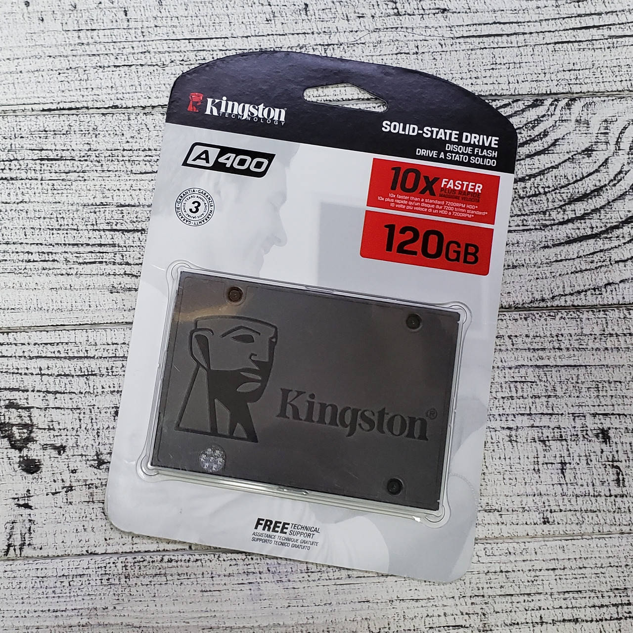 

SSD накопитель Kingston A400 120GB 2.5" SATAIII 3D TLC (SA400S37/120G)