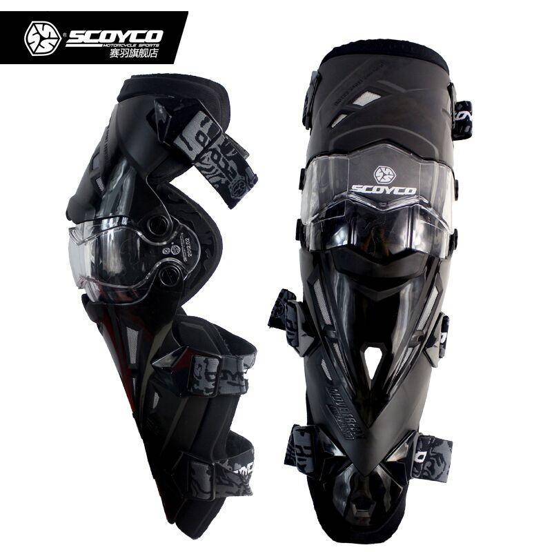 

Мотонаколенники Scoyco K12 Black, Черный