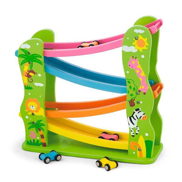

Деревянный автотрек Viga Toys с машинками (59610)