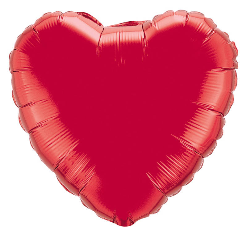 

Фольгированный шар мини-сердце красный 9" 201500R Flexmetal