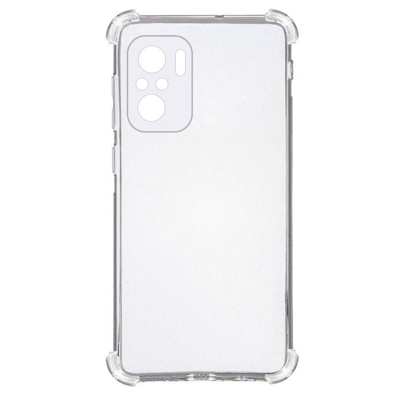 

Xiaomi Redmi Note 10 чехол GETMAN Ease logo усиленные углы, Прозрачный
