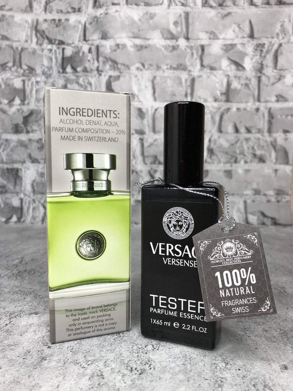 

Тестер швейцария 65мл Versense Versace для жінок