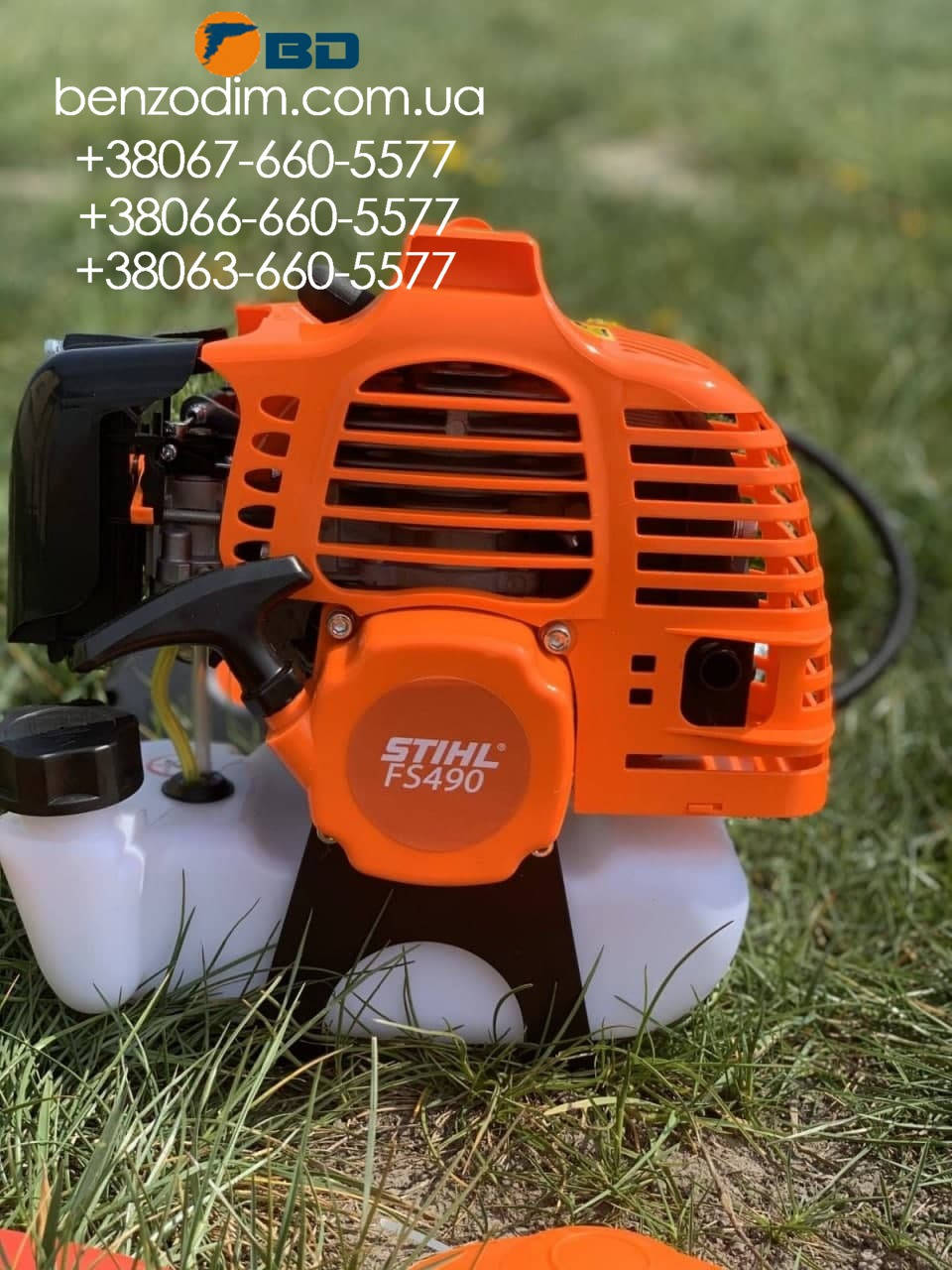 

Мотокоса Stihl fs 490 (4.6 кВт, 2х тактный) Бензокоса Штиль кусторез триммер