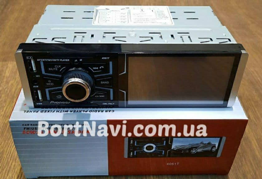 

Автомагнитола Pioneer 4061 T Емкостный Экран!!! Новинка 2020 года! + Пульт на руль!