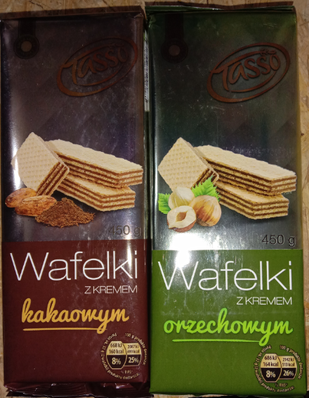 

Вафлі Tasso 450 грм