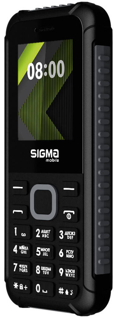 

Телефон Sigma X-Style 18 Track Black-Gray