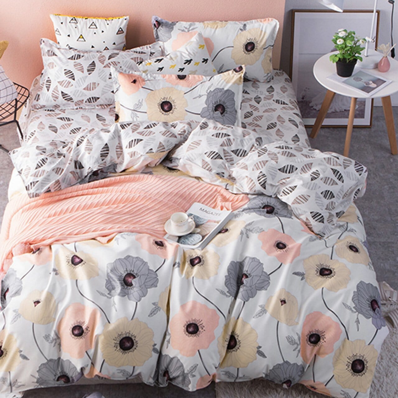 

Евро комплект (Бязь) | Постельное белье от производителя "Королева Ночи" | Разноцветные маки, Разные цвета