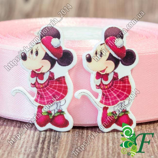 

Кабошон Серединка Минни в берете Сб-79, Разные цвета