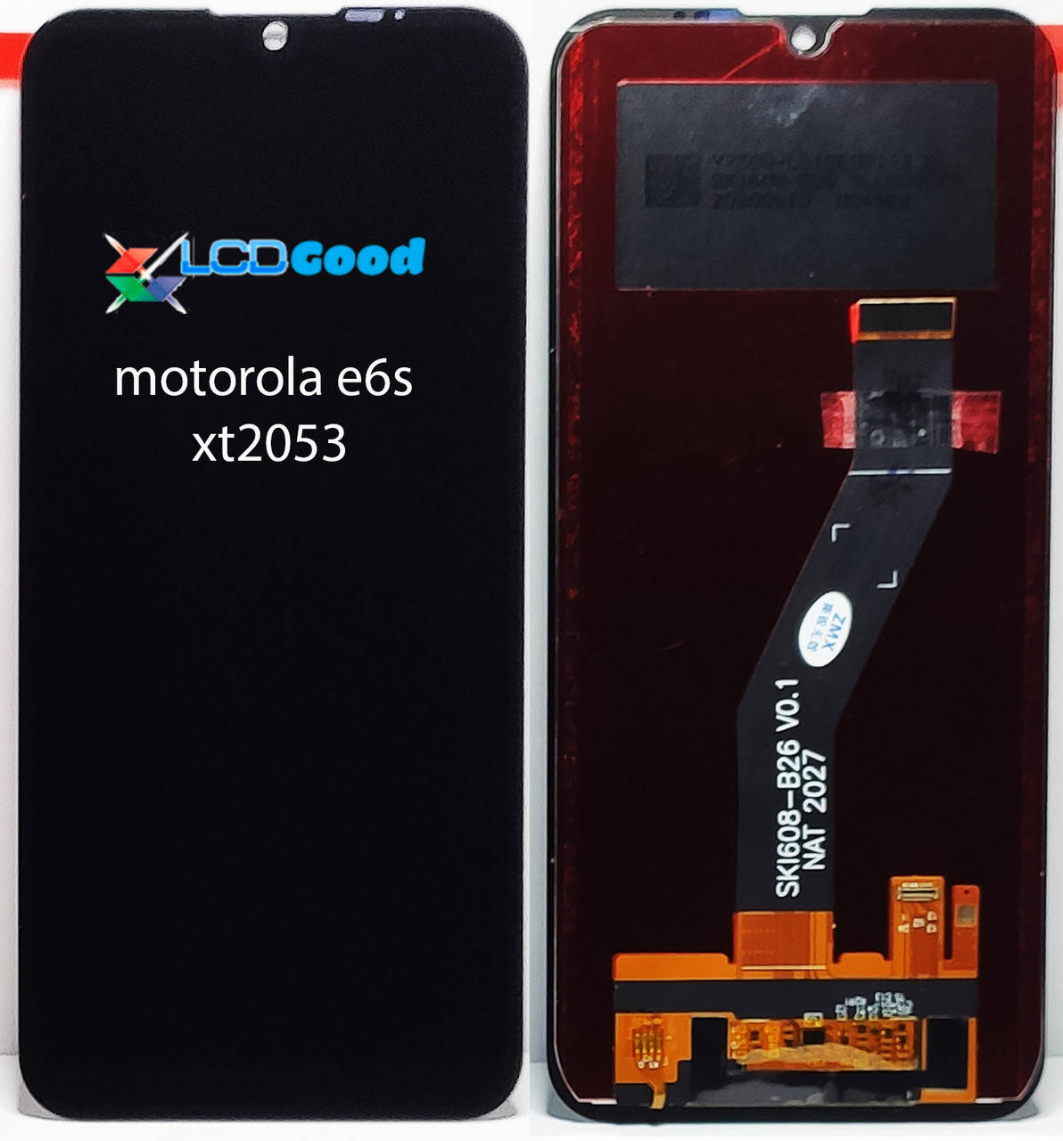 

Модуль ( дисплей + тачскрин ) motorola e6s xt2053 Чорний, Черный