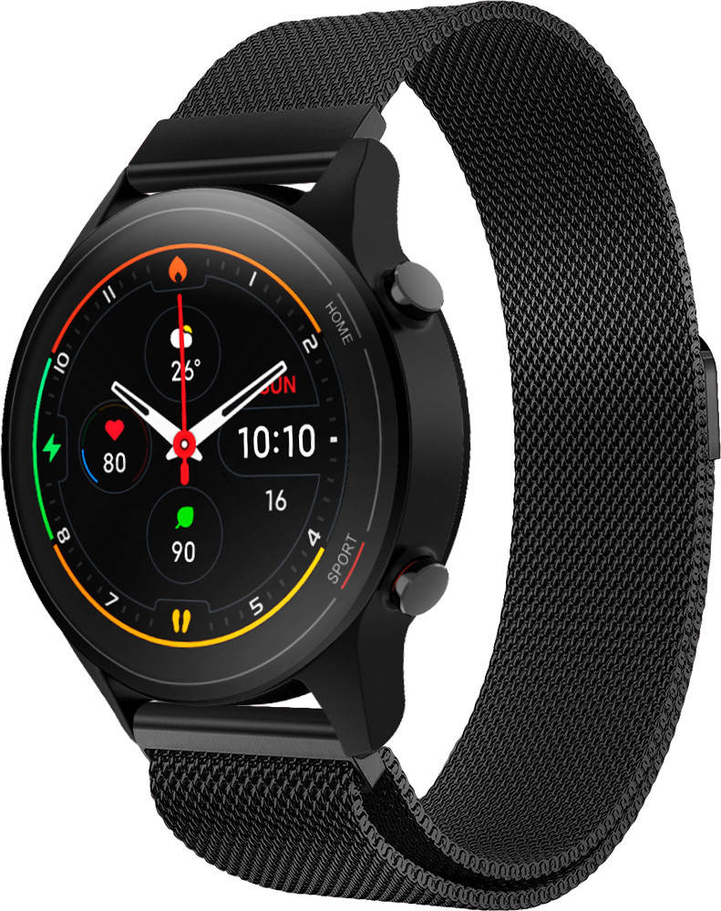 

Миланская Петля Milano Xiaomi Mi Watch (22мм) Black (Сяоми Ми Вотч)