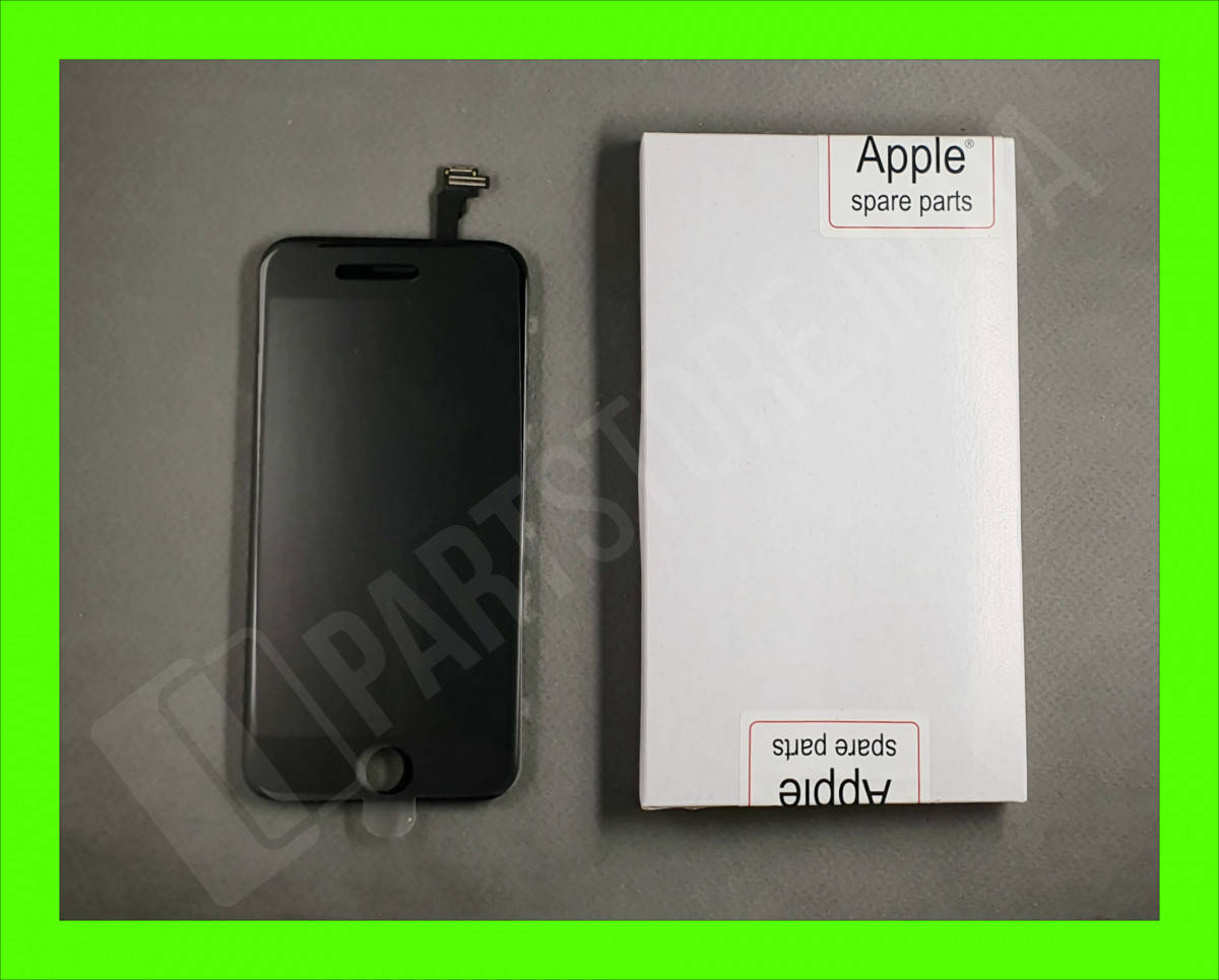 

Дисплей iPhone 6 (4.7") Black Original 100% с рамкой (восстановленное стекло), Черный