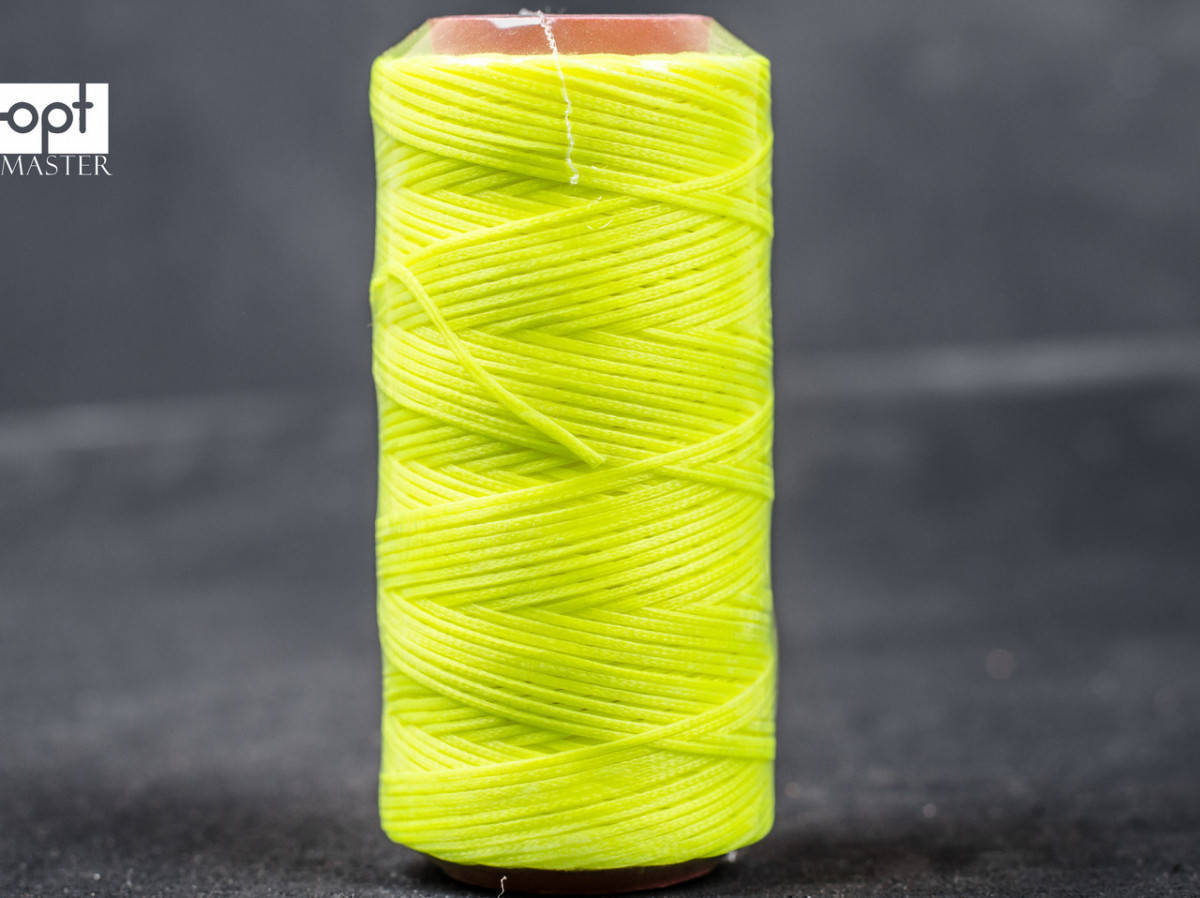 

Нитка вощёная по коже (плоский шнур), т. 1 мм, 100 м, цв. лимонный (115 yellow), Желтый