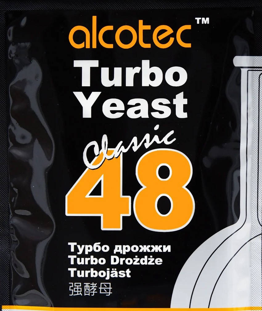 

Сухие турбо дрожжи Alcotec 48 Turbo Yeast Classic