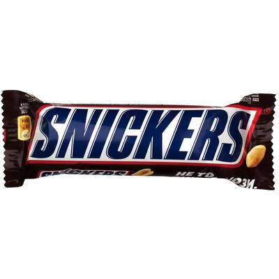 

Шоколадный батончик SNICKERS 50г Великобритания