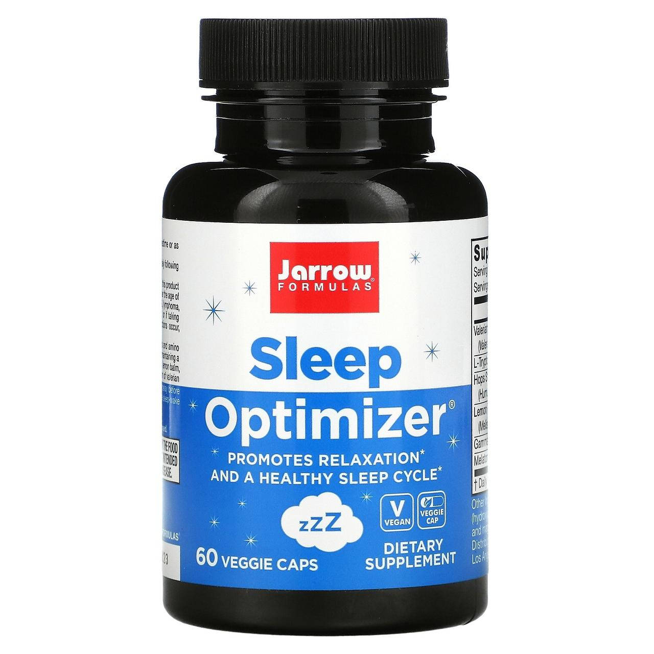

Здоровый сон, Sleep Optimizer, Jarrow Formulas, 60 капсул (JRW-29049)