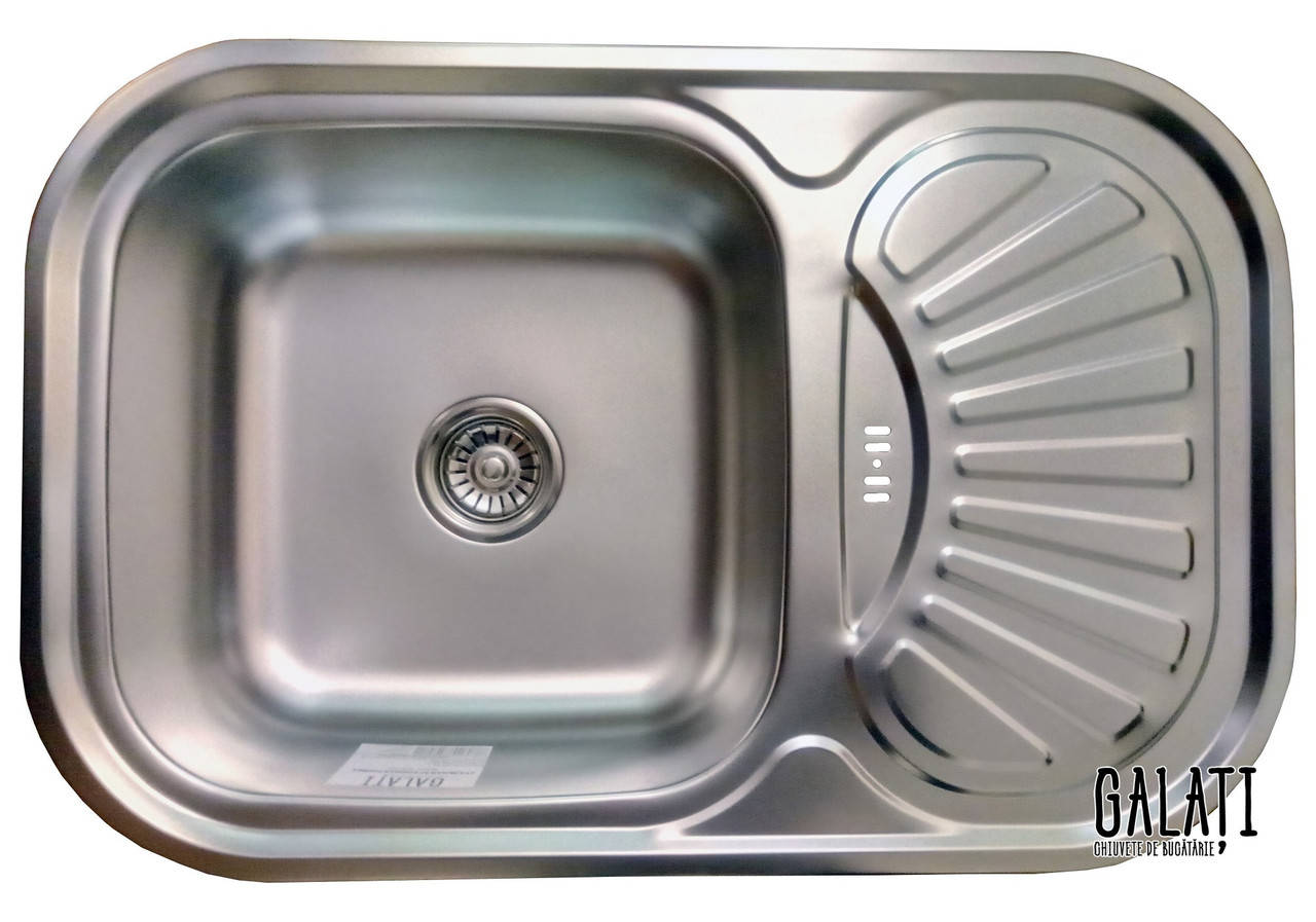 

Кухонная мойка Galaţi Stelă Satin 7549 с верхним переливом