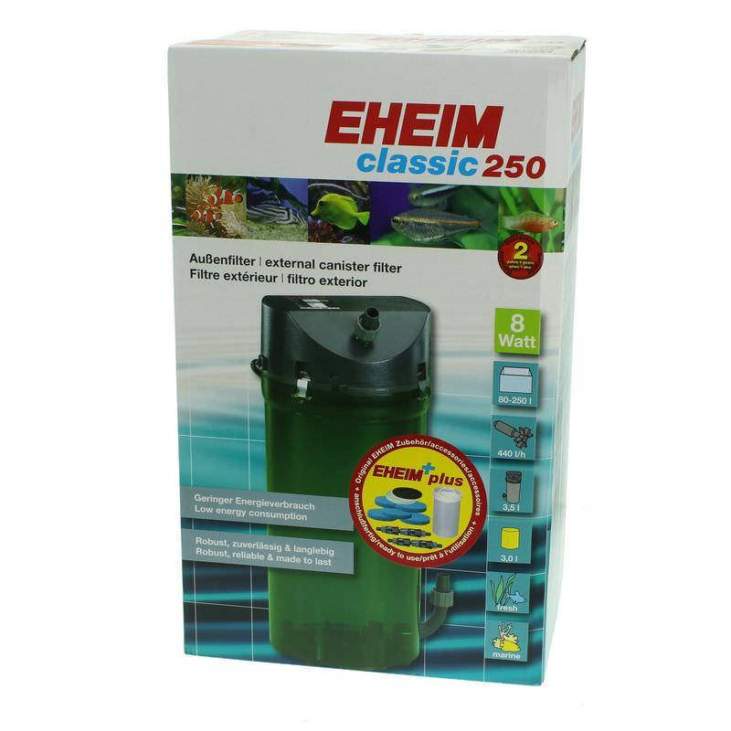 

Внешний фильтр EHEIM classic 250 Plus (2213020)