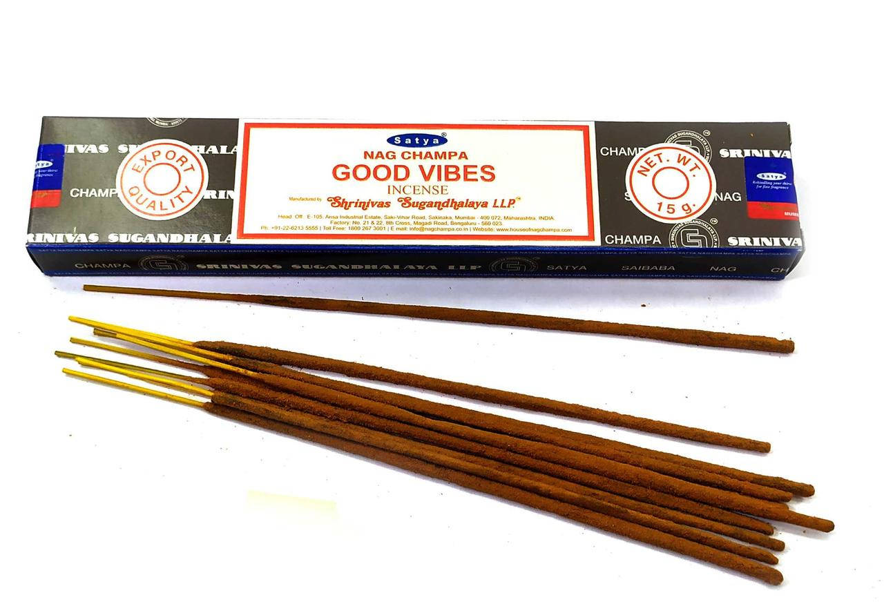 

Благовония масала Good Vibes "Позитивные Вибрации", Satya, Индия